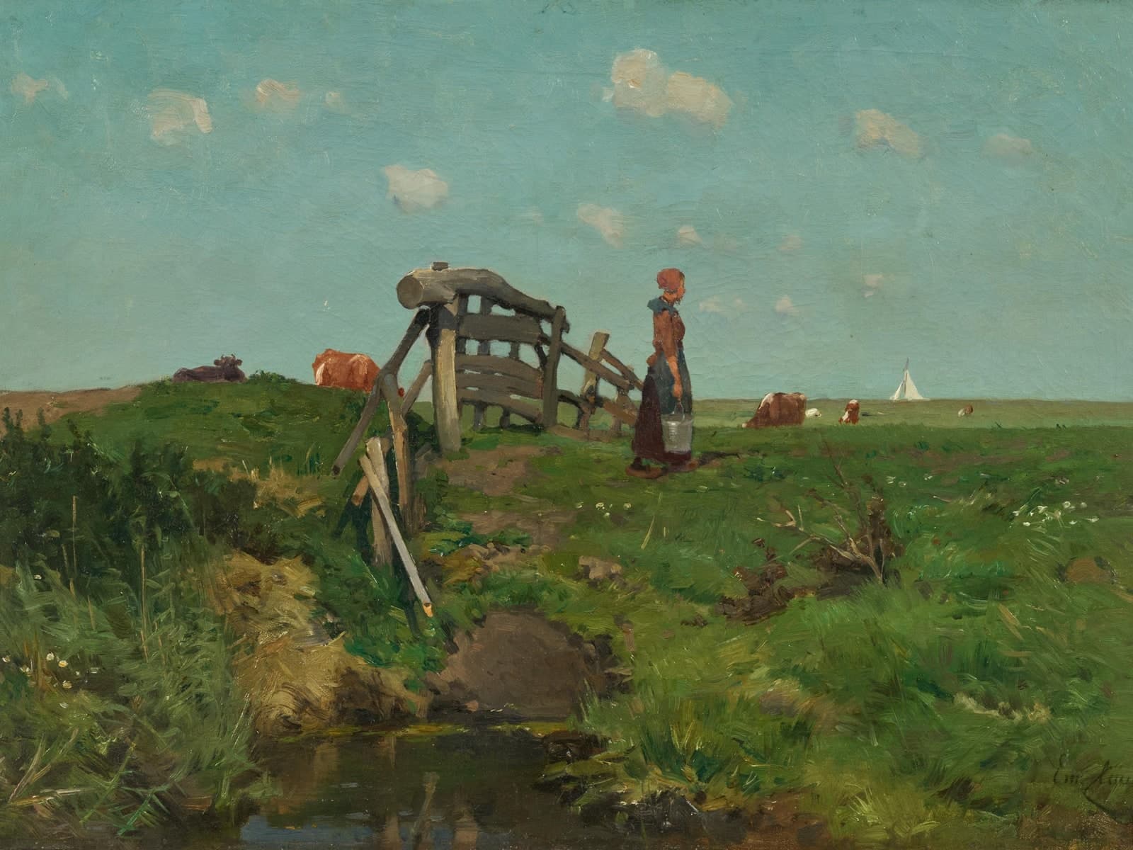Weidelandschap op Walcheren