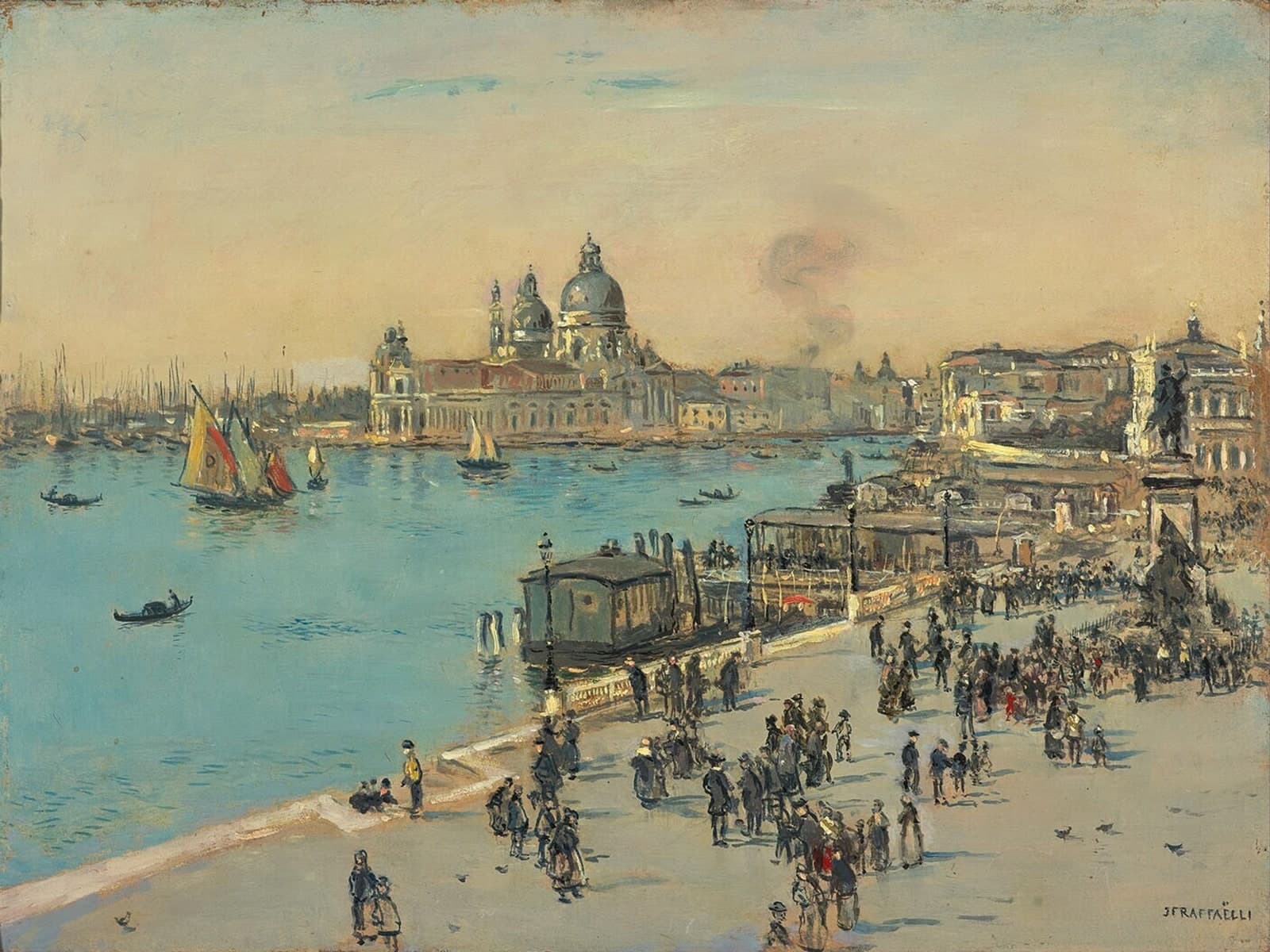 De Riva degli Schiavoni in Venetië