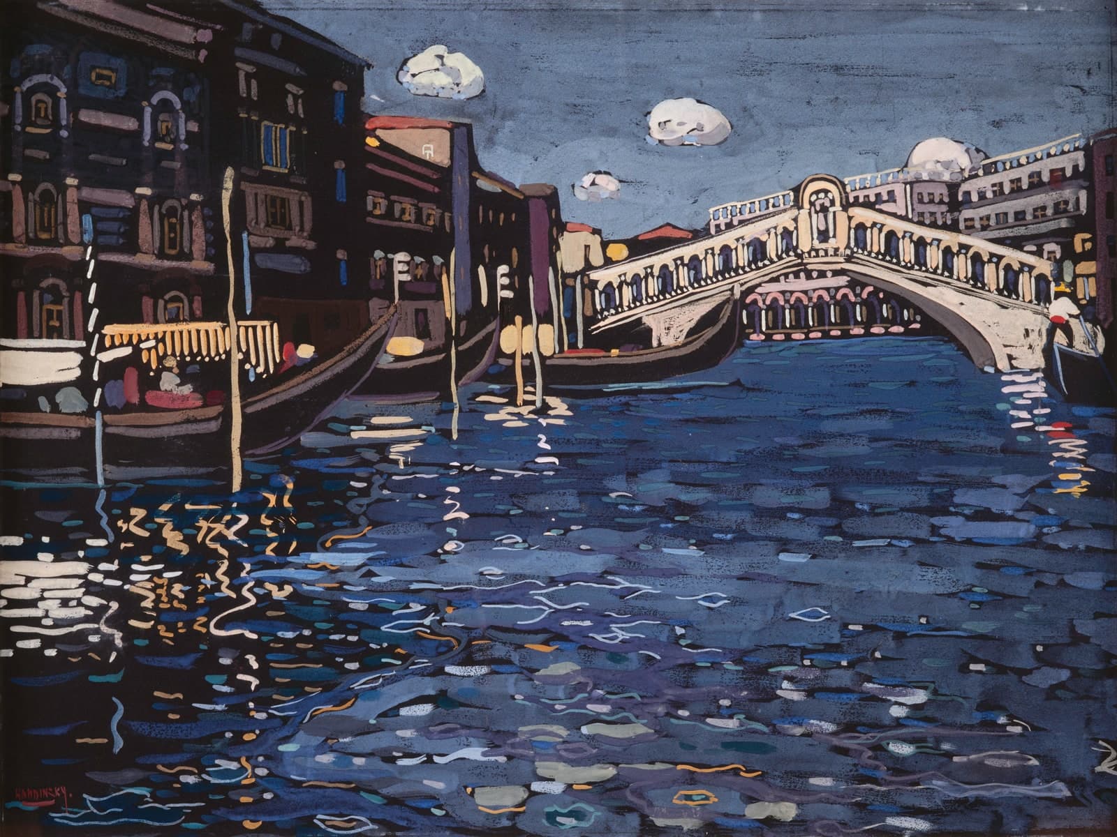 Herinnering aan Venetië, Ponte Rialto