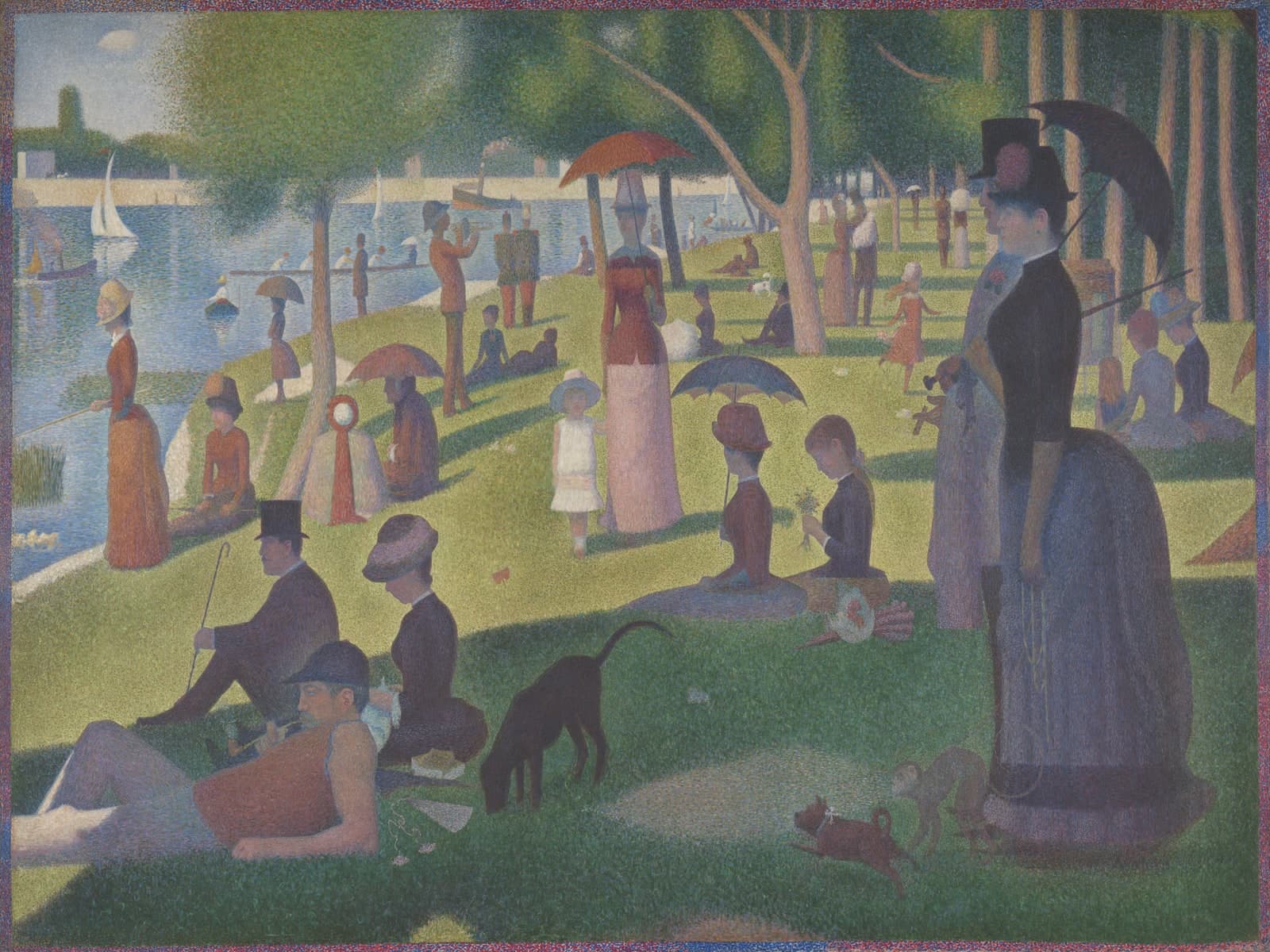 Een zondagmiddag op het eiland La Grande Jatte