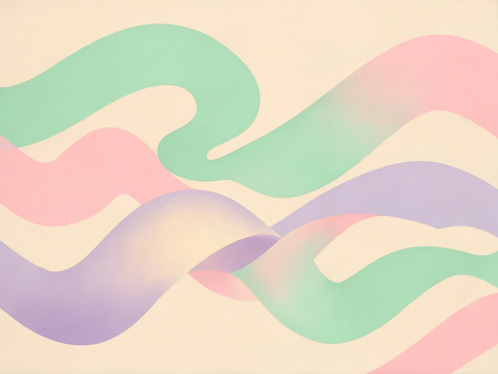 Pastellinten in mint, roze en lila