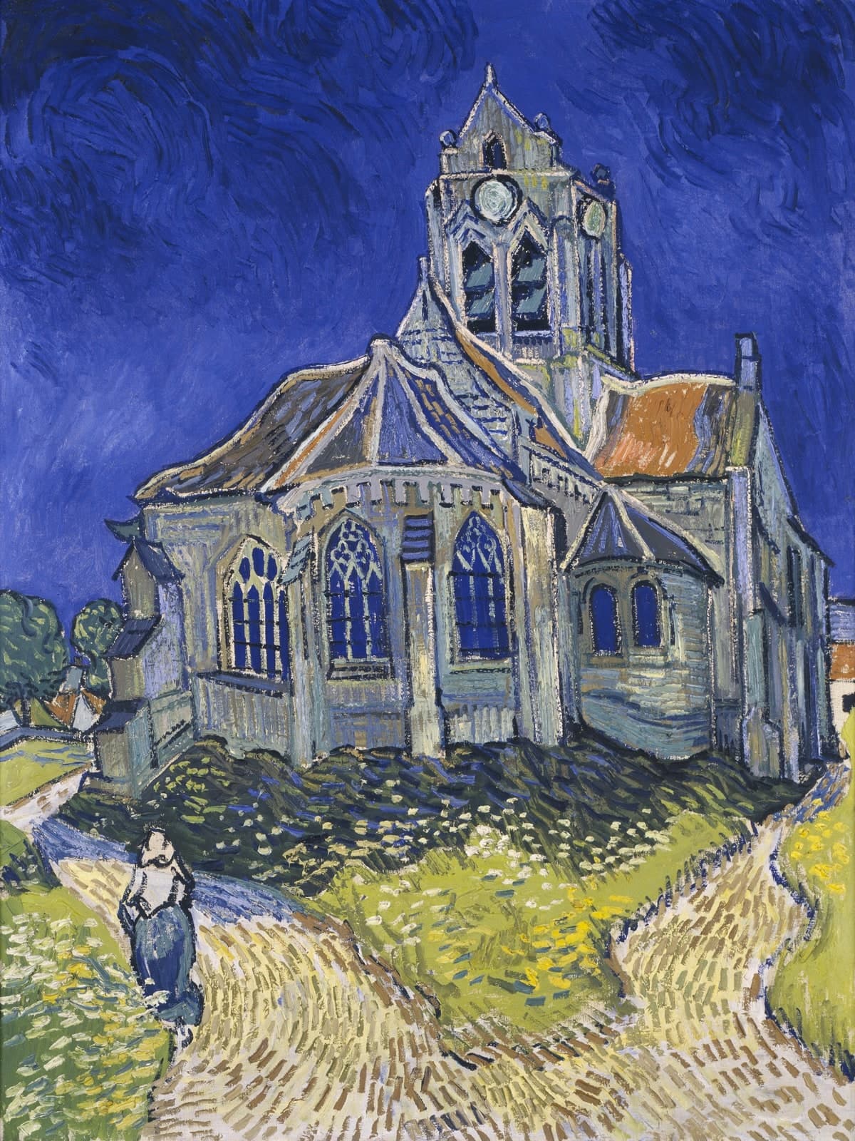De kerk van Auvers