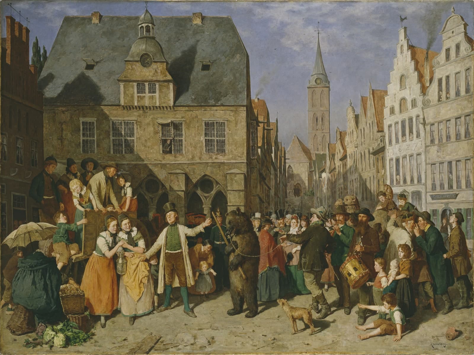 Een dansende beer