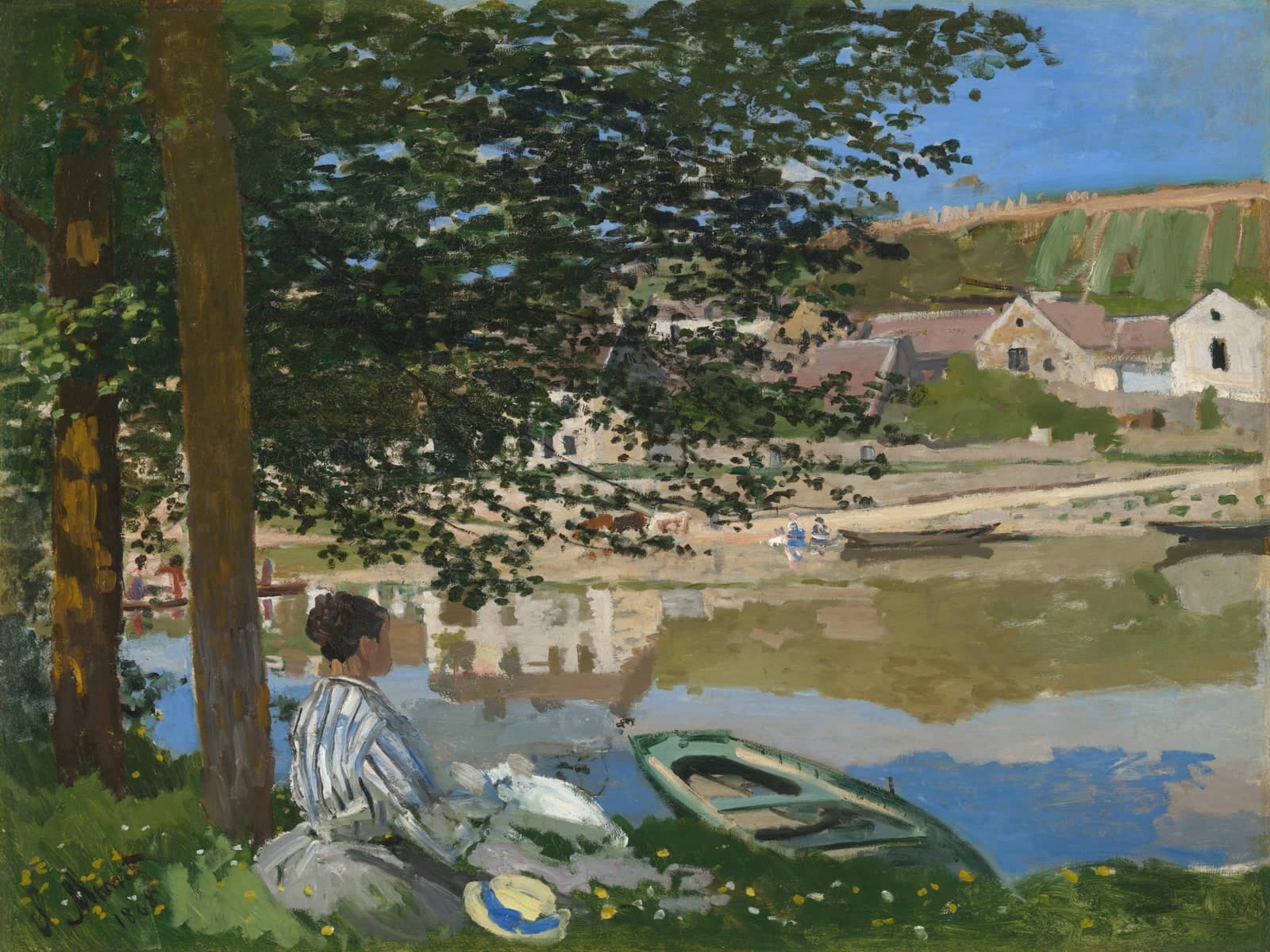 Aan de oever van de Seine, Bennecourt