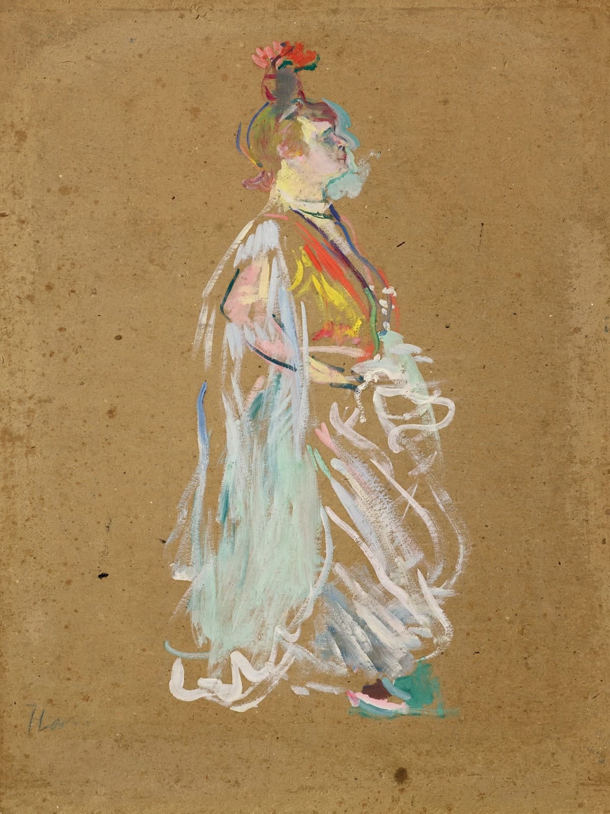 La Goulue als almée