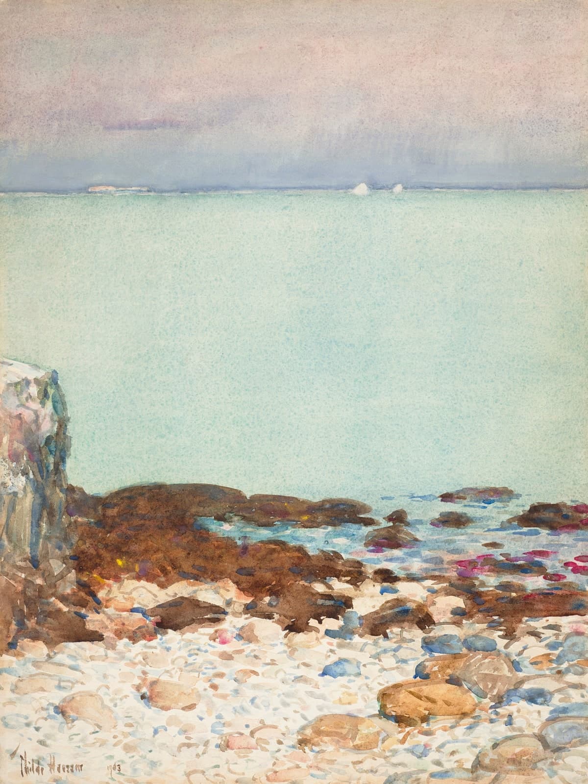 Eb bij de Isles of Shoals