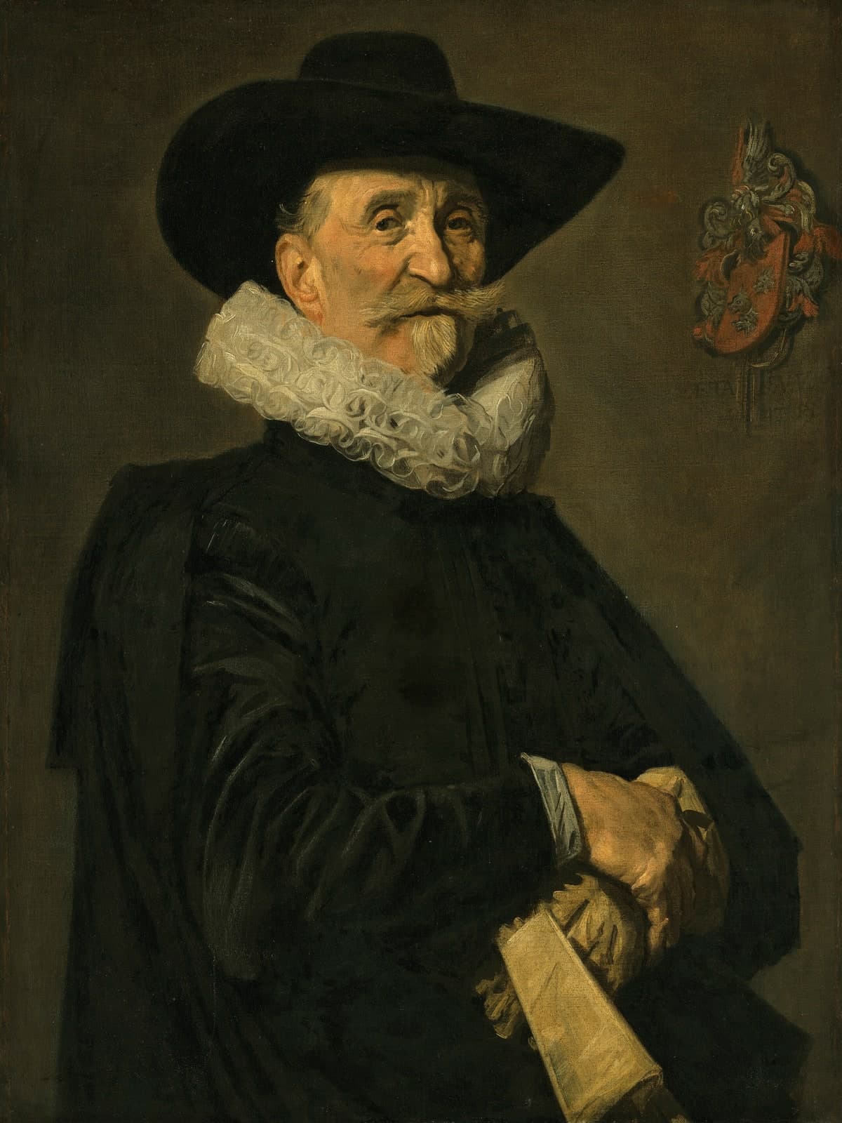 Portret van een oudere man
