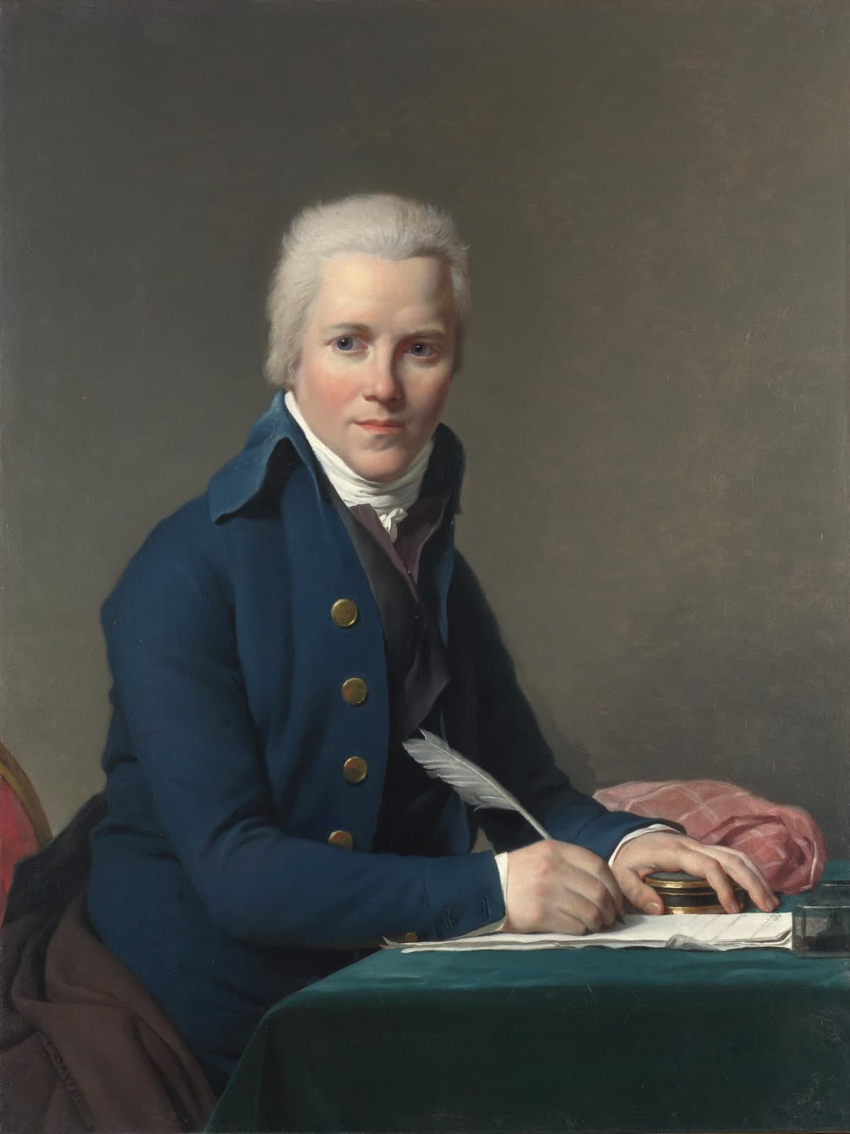 Portret van Jacobus Blauw