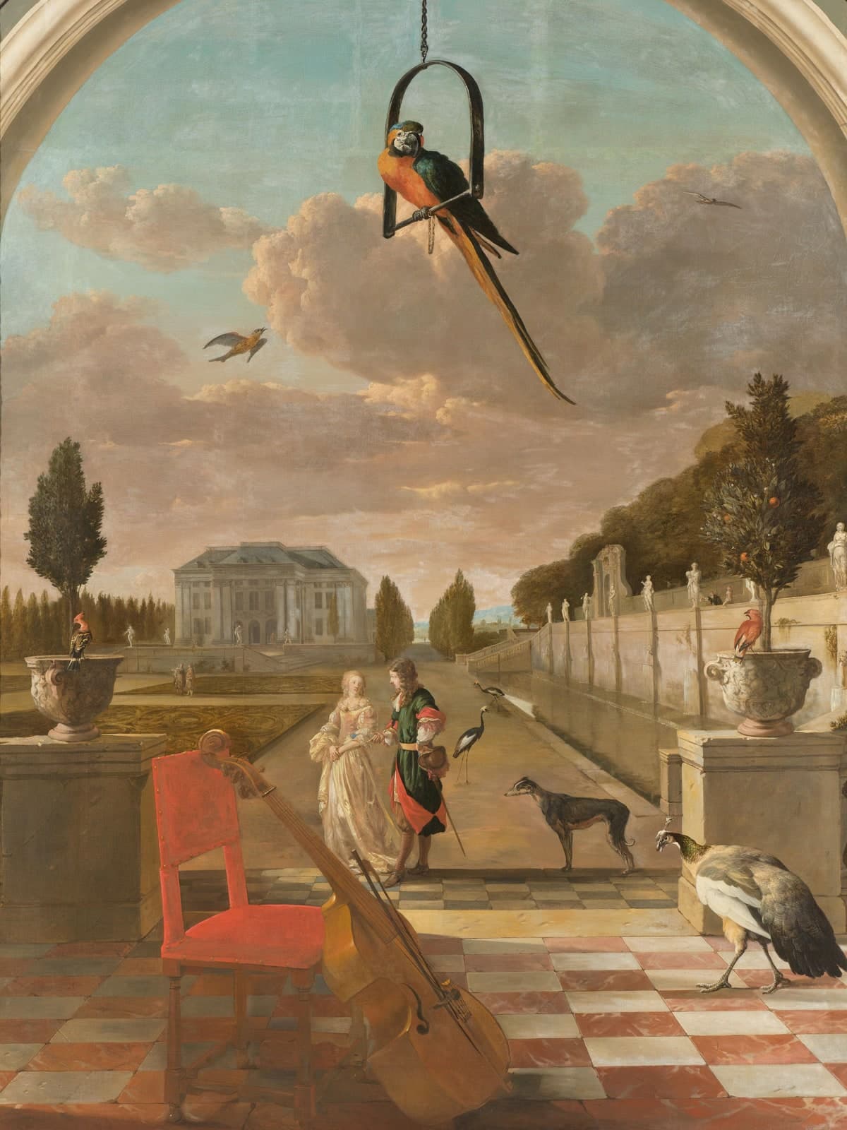 Park met landhuis
