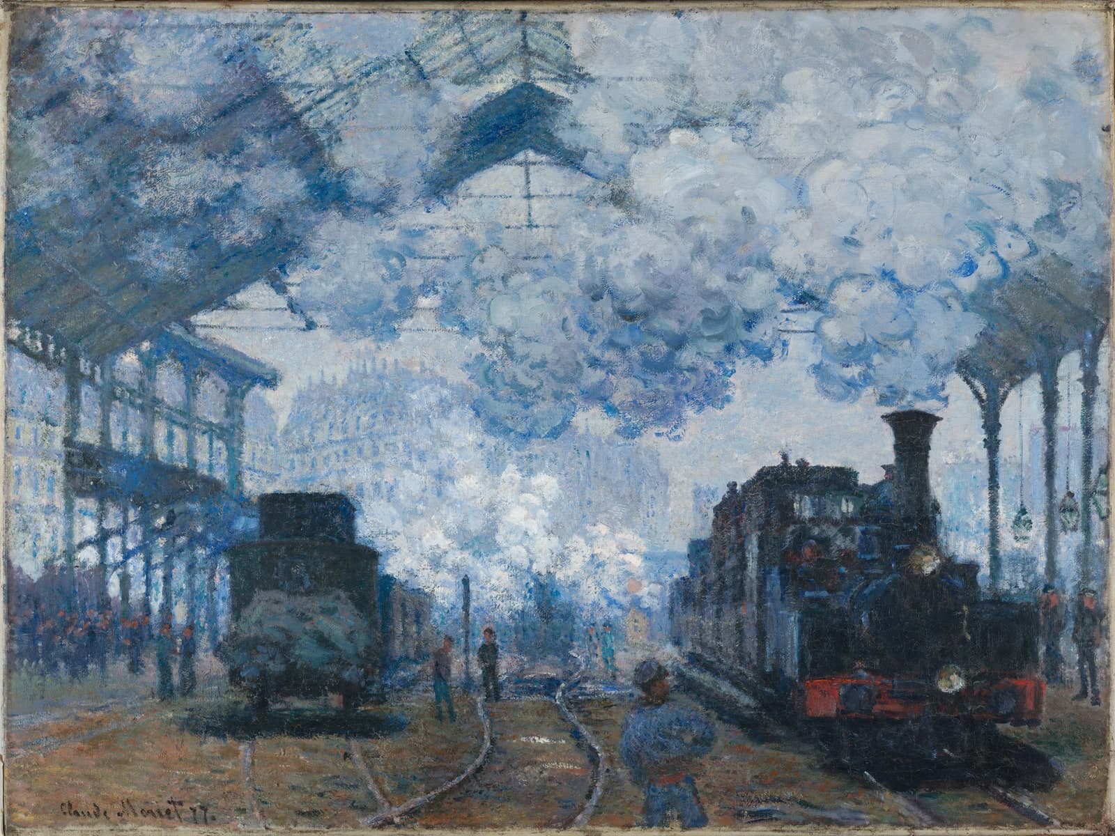 Het station Saint Lazare