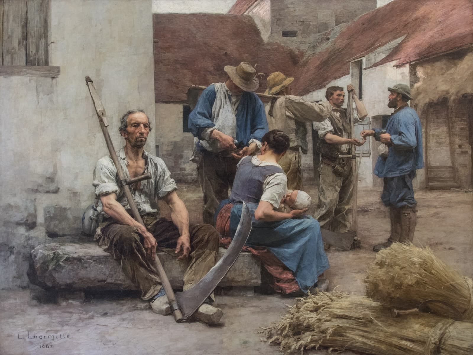Betalen van de oogsters