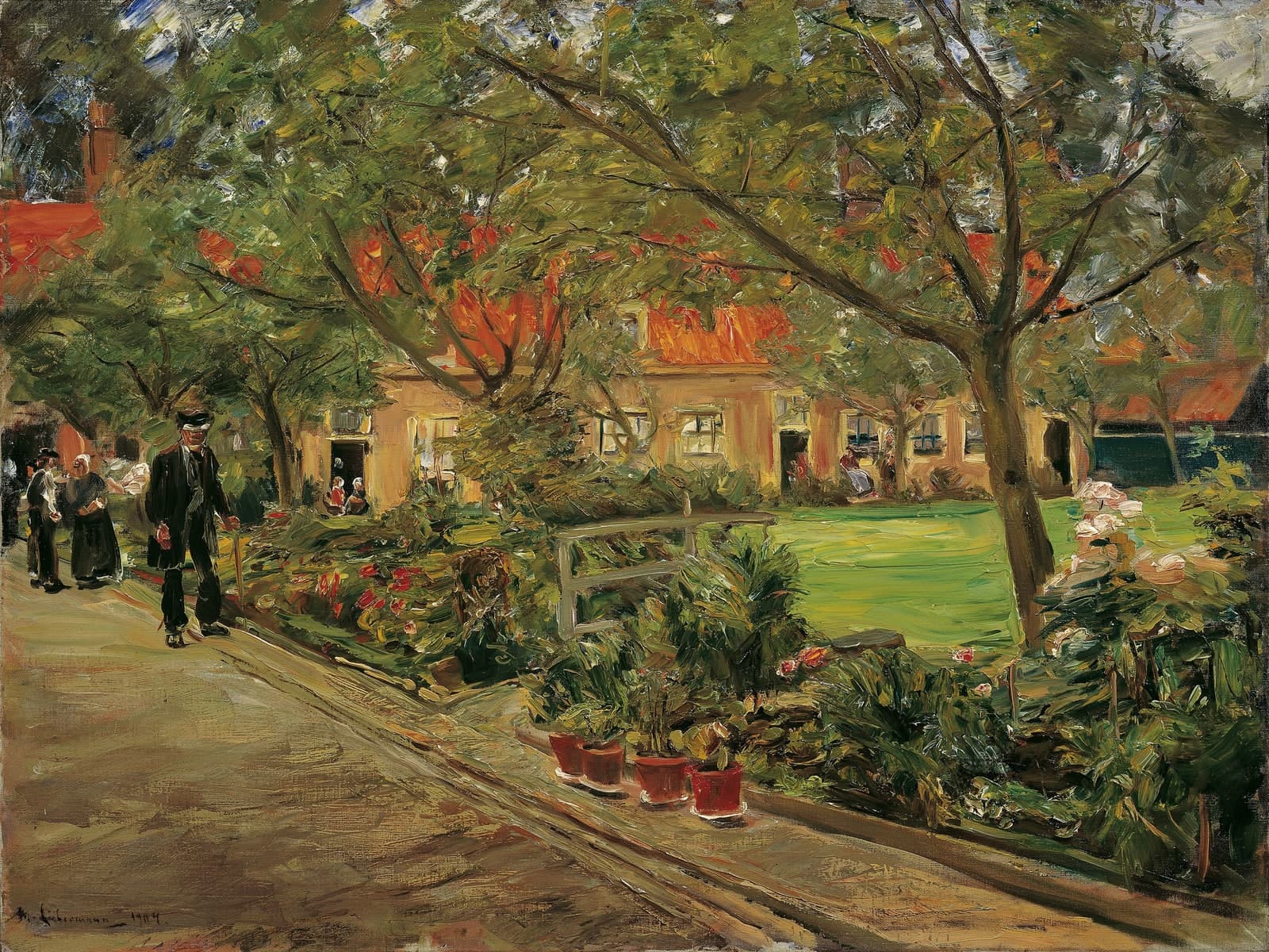 Ziekenhuistuin in Edam