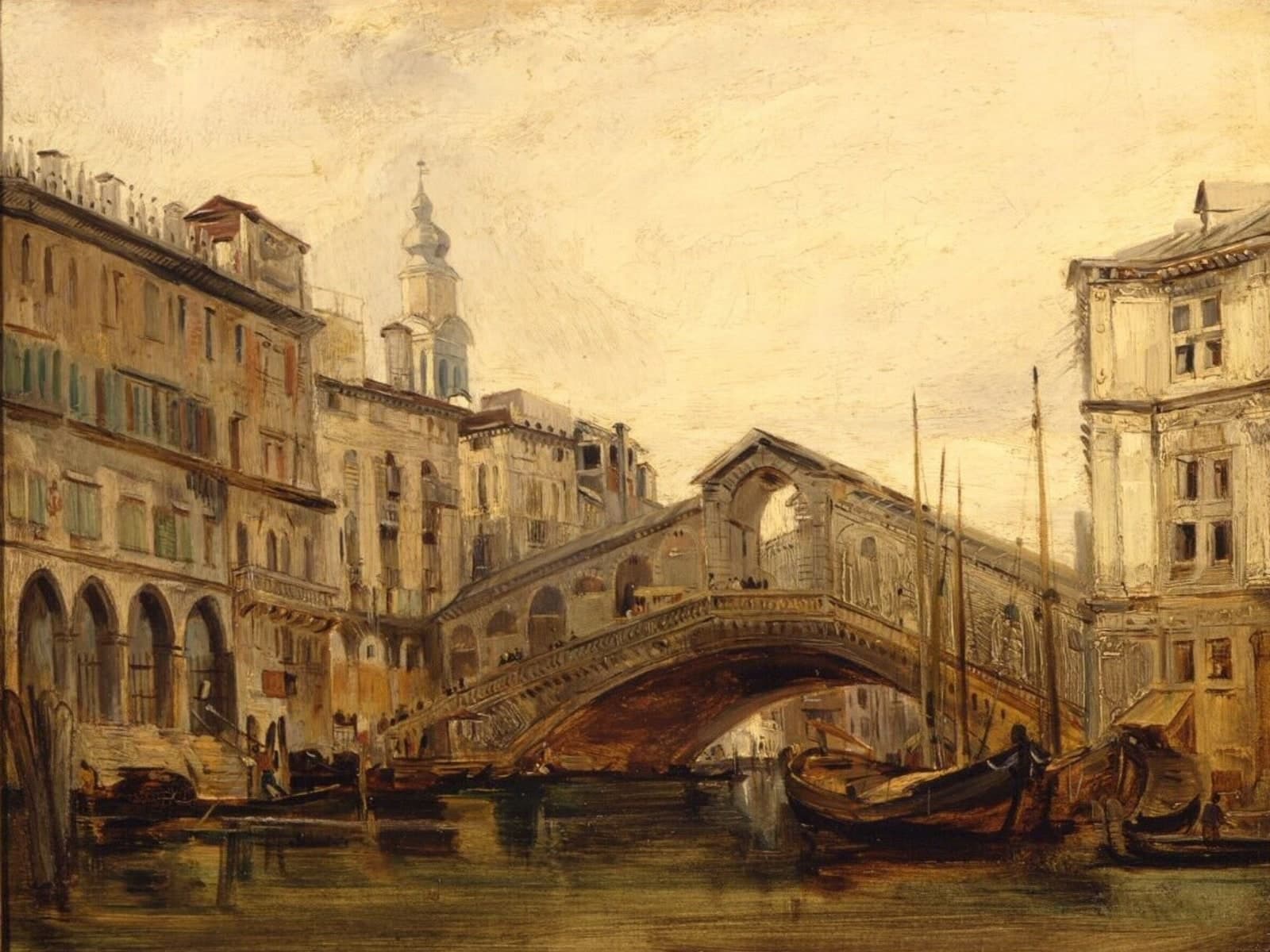 Canal Grande bij de Rialtobrug