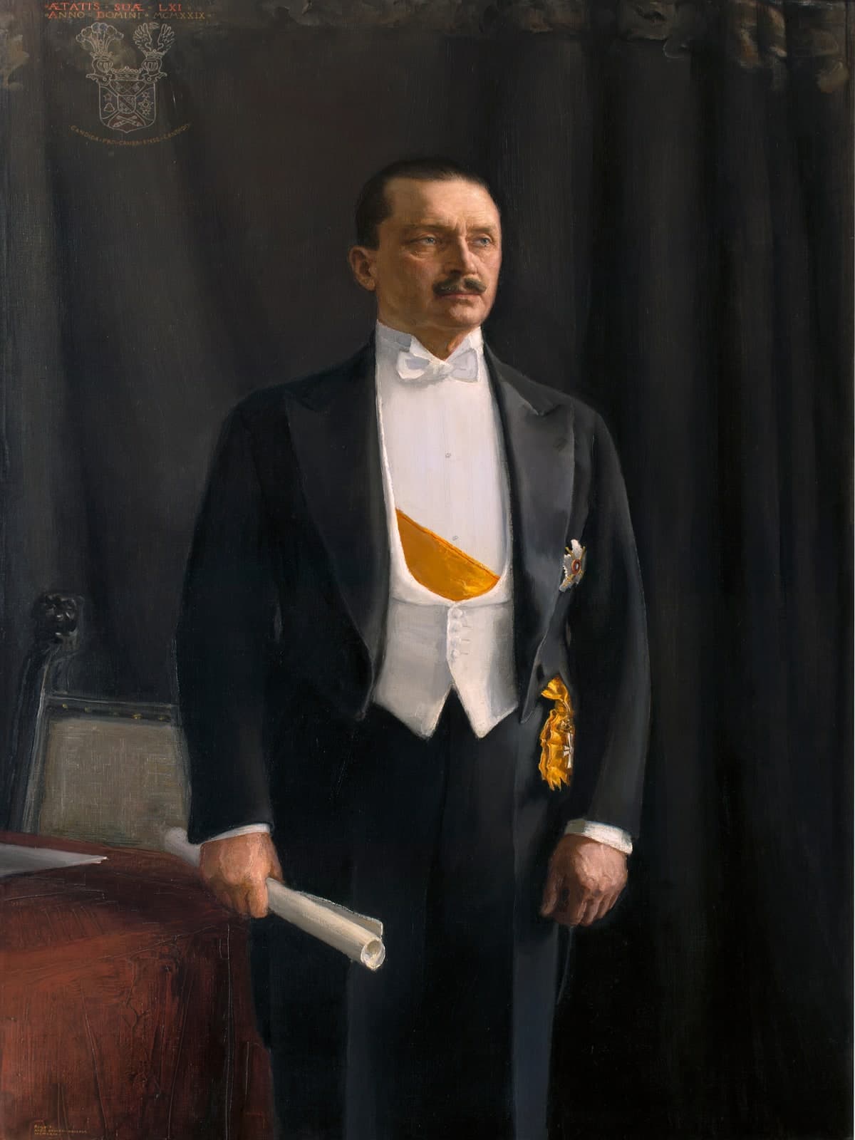 Portret van Carl Gustaf Emil Mannerheim