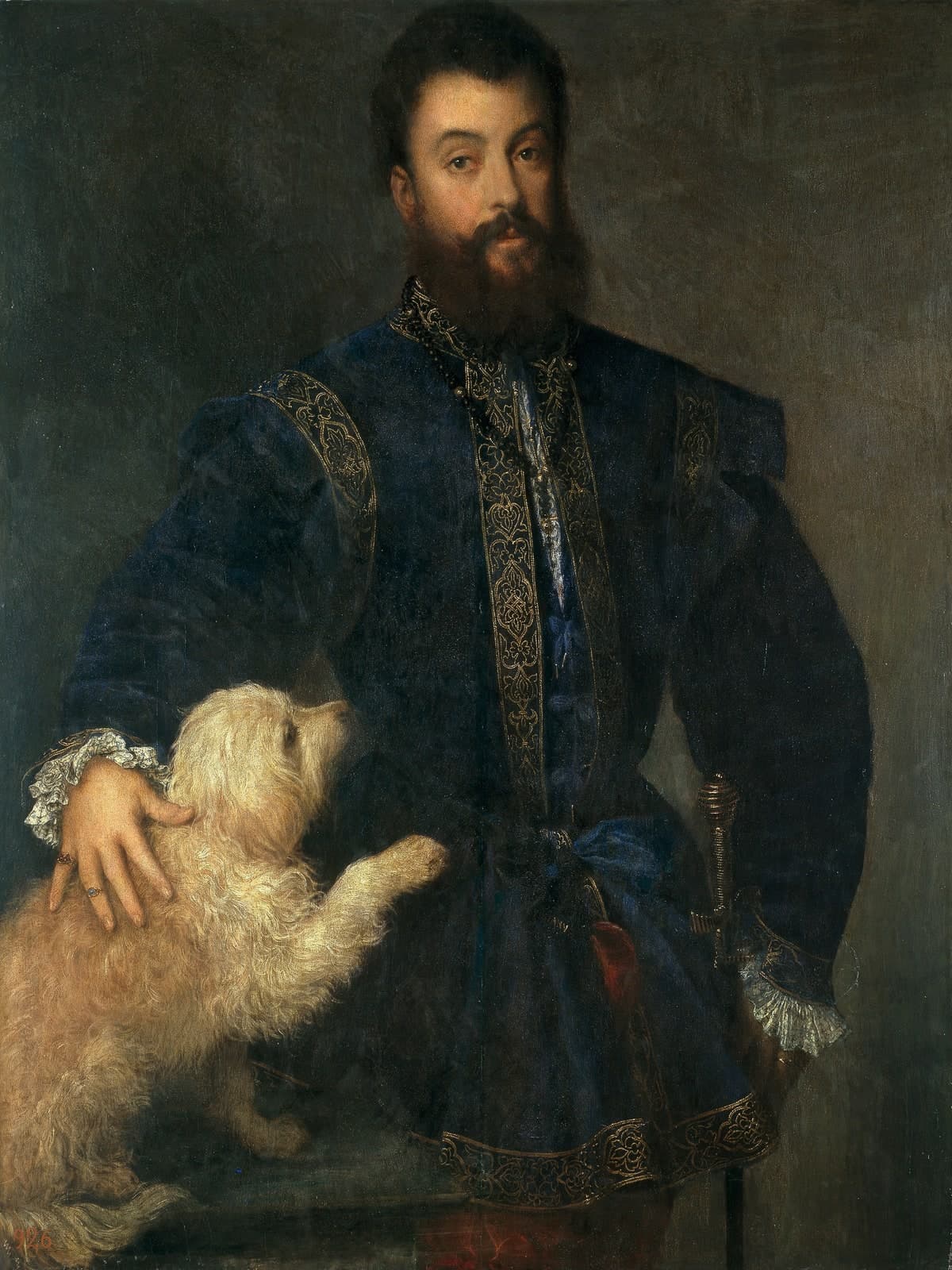 Portret van Federico II Gonzaga