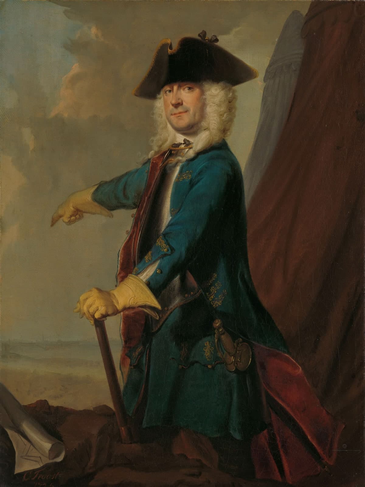 Portret van Gerrit Sichterman