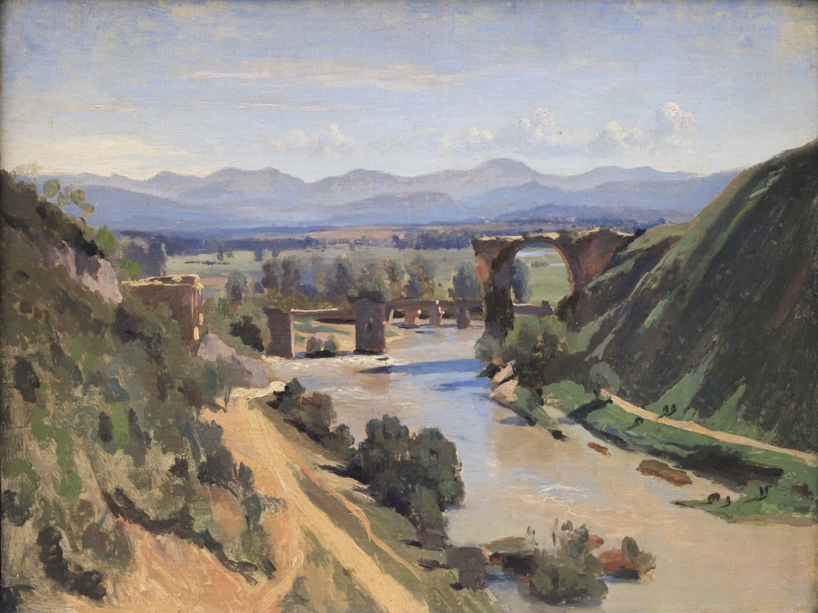 De brug bij Narni