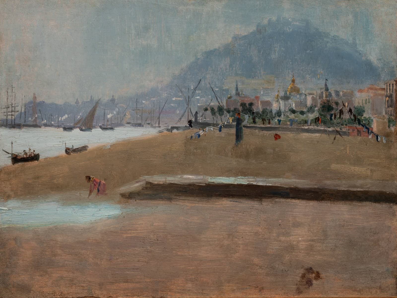 Het strand bij Marseille