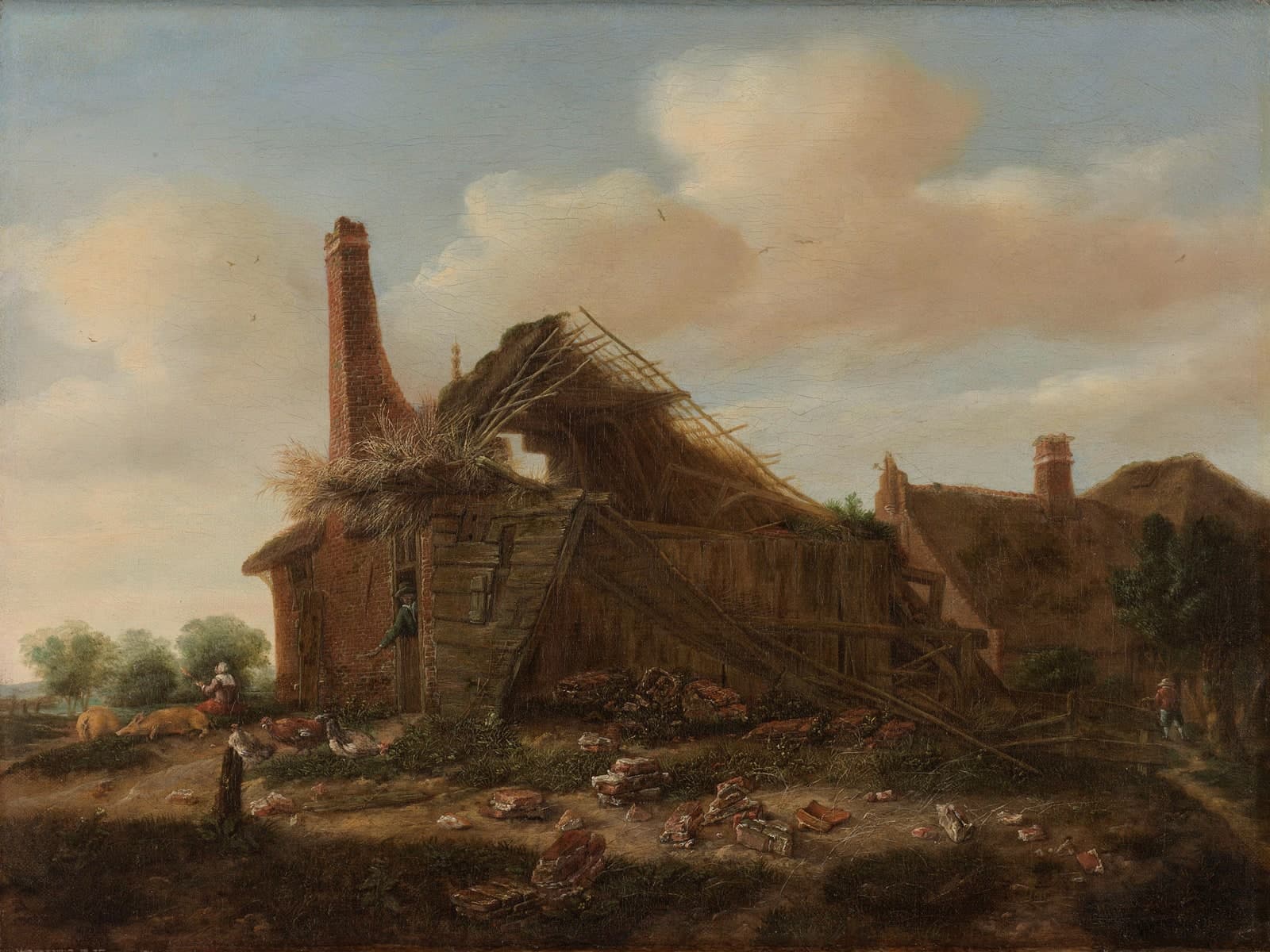 Vervallen boerderij