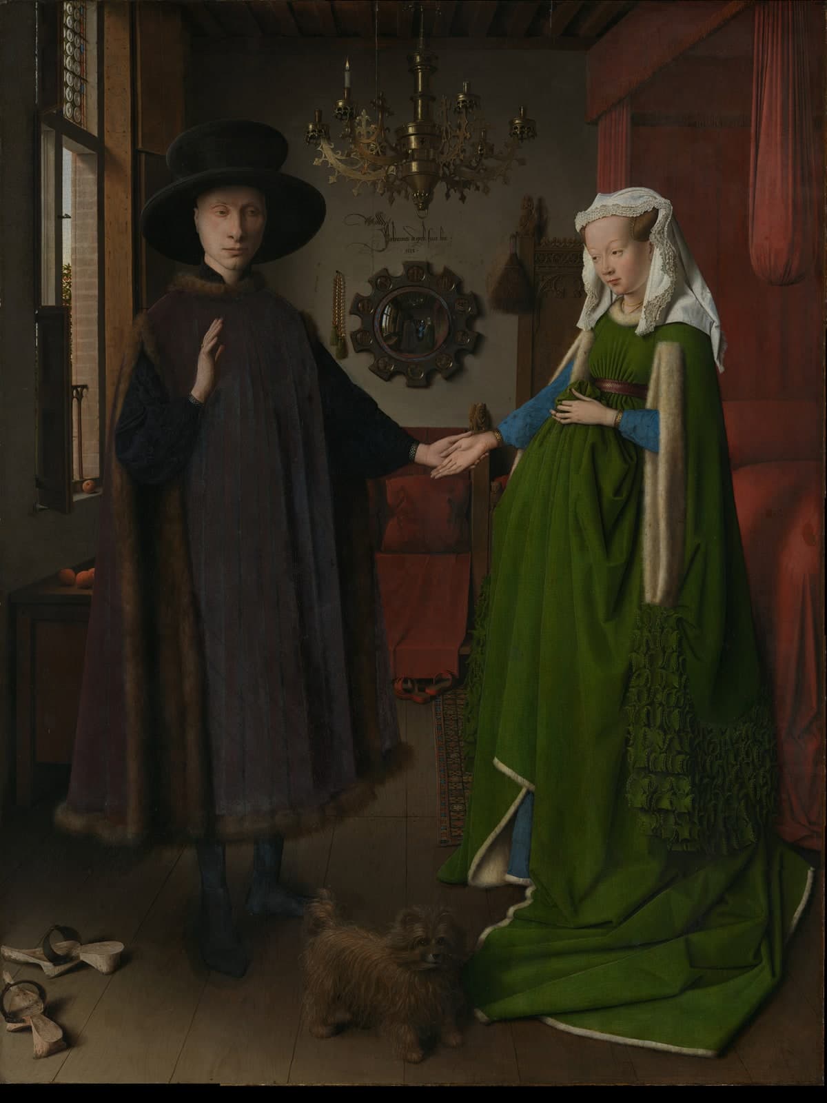 Portret van Giovanni Arnolfini en zijn vrouw