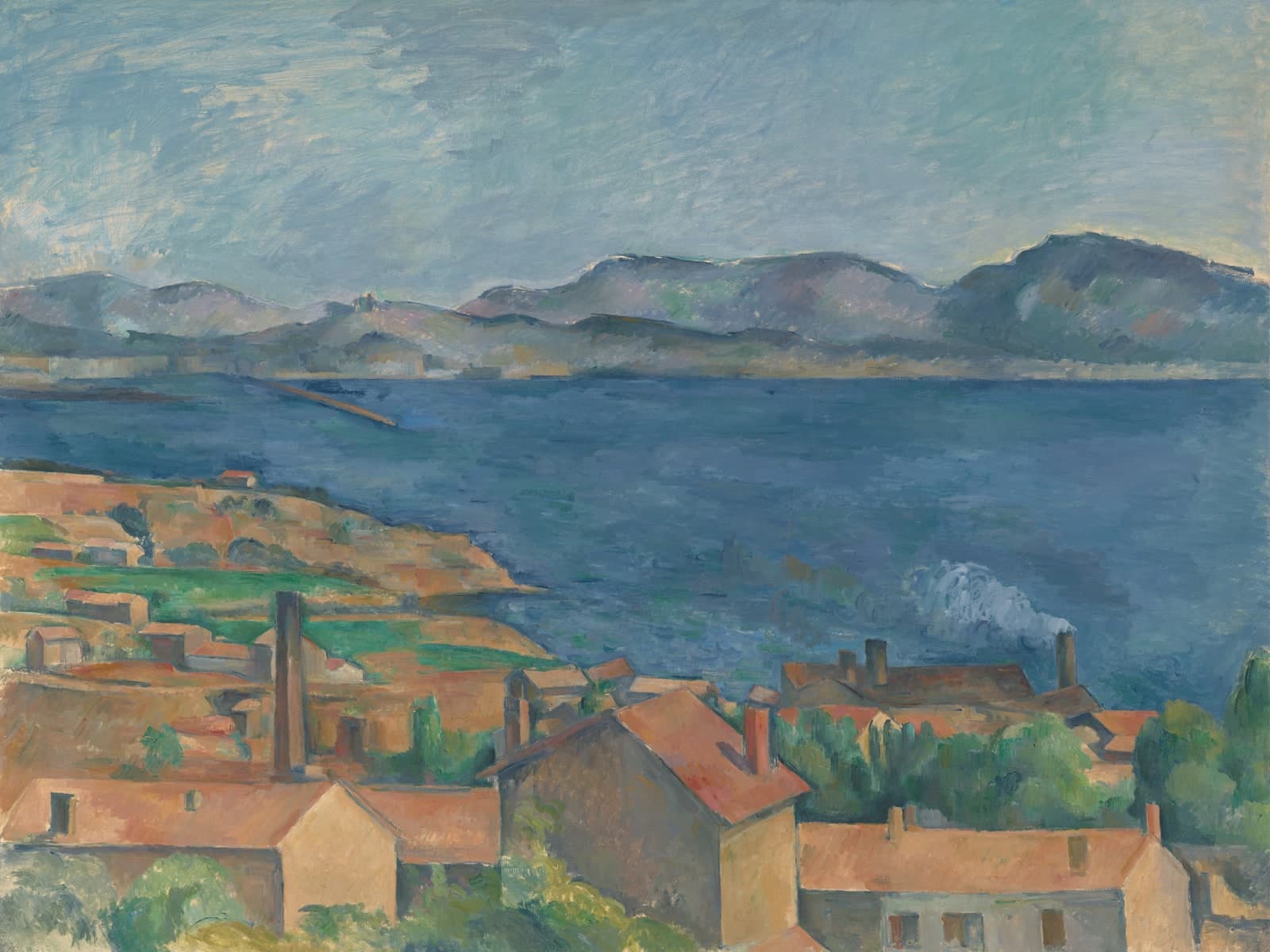 De baai van Marseille, gezien vanaf L'Estaque