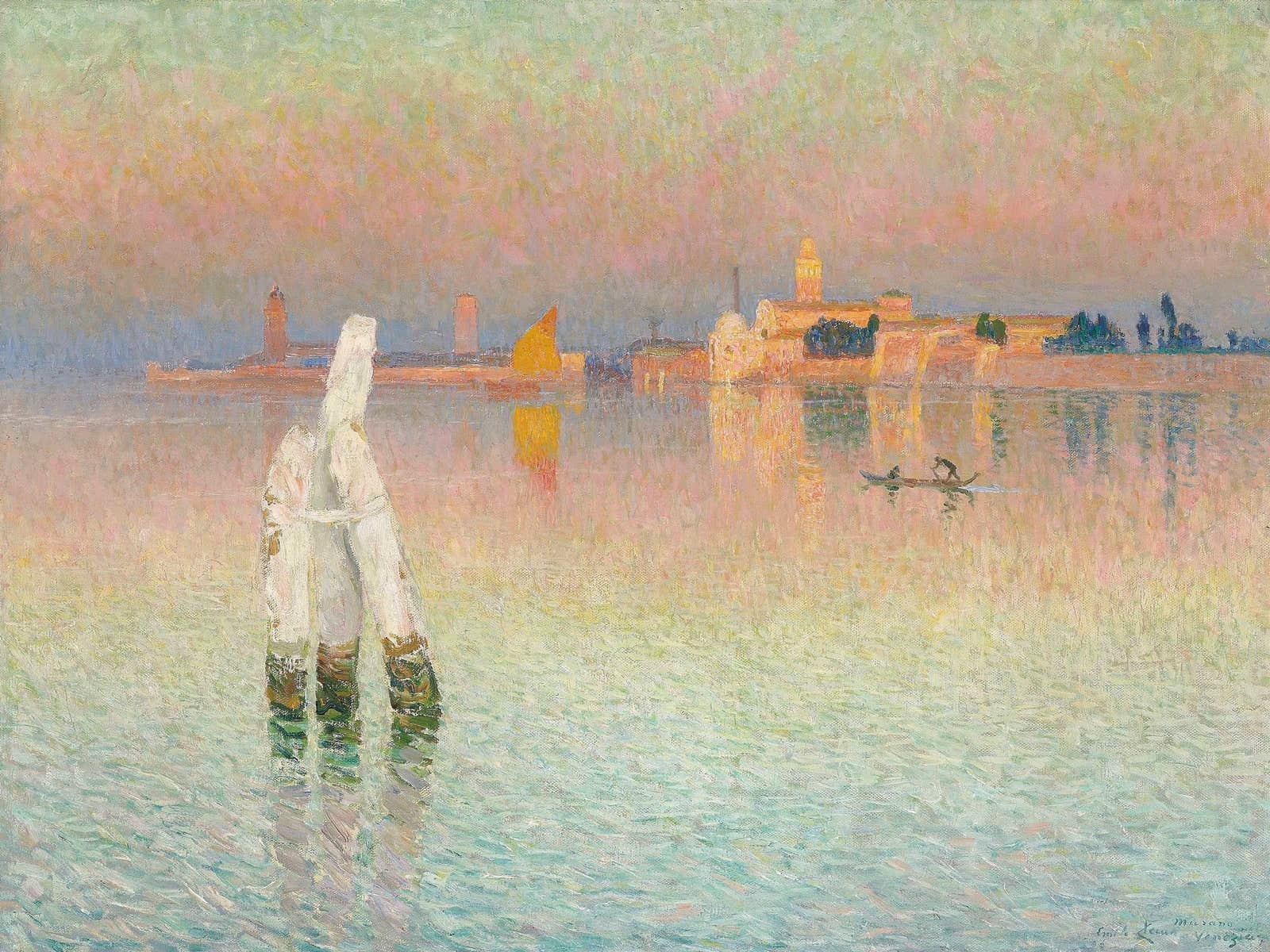 Zicht op Murano