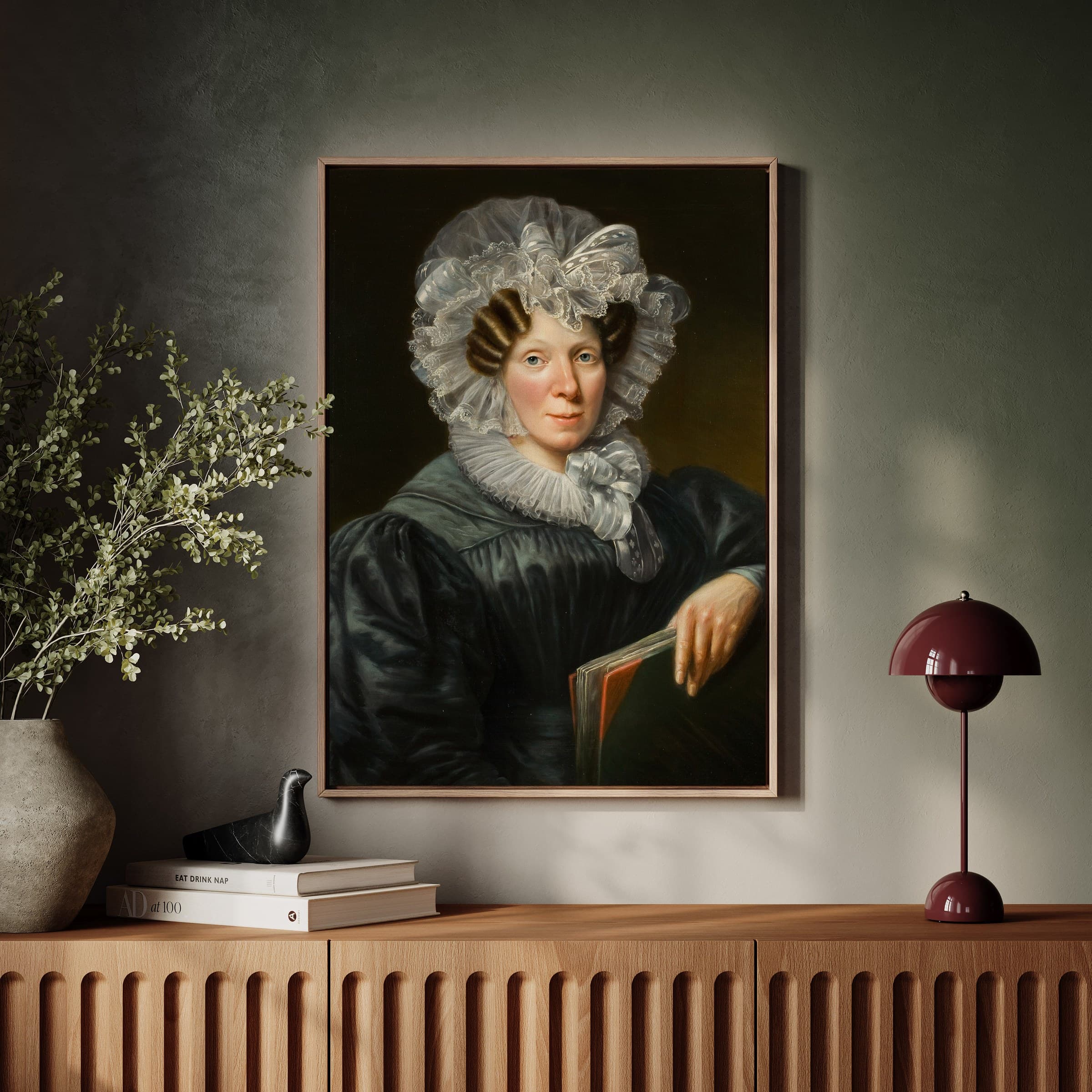 Portret van Maria Geertruida Snabilié