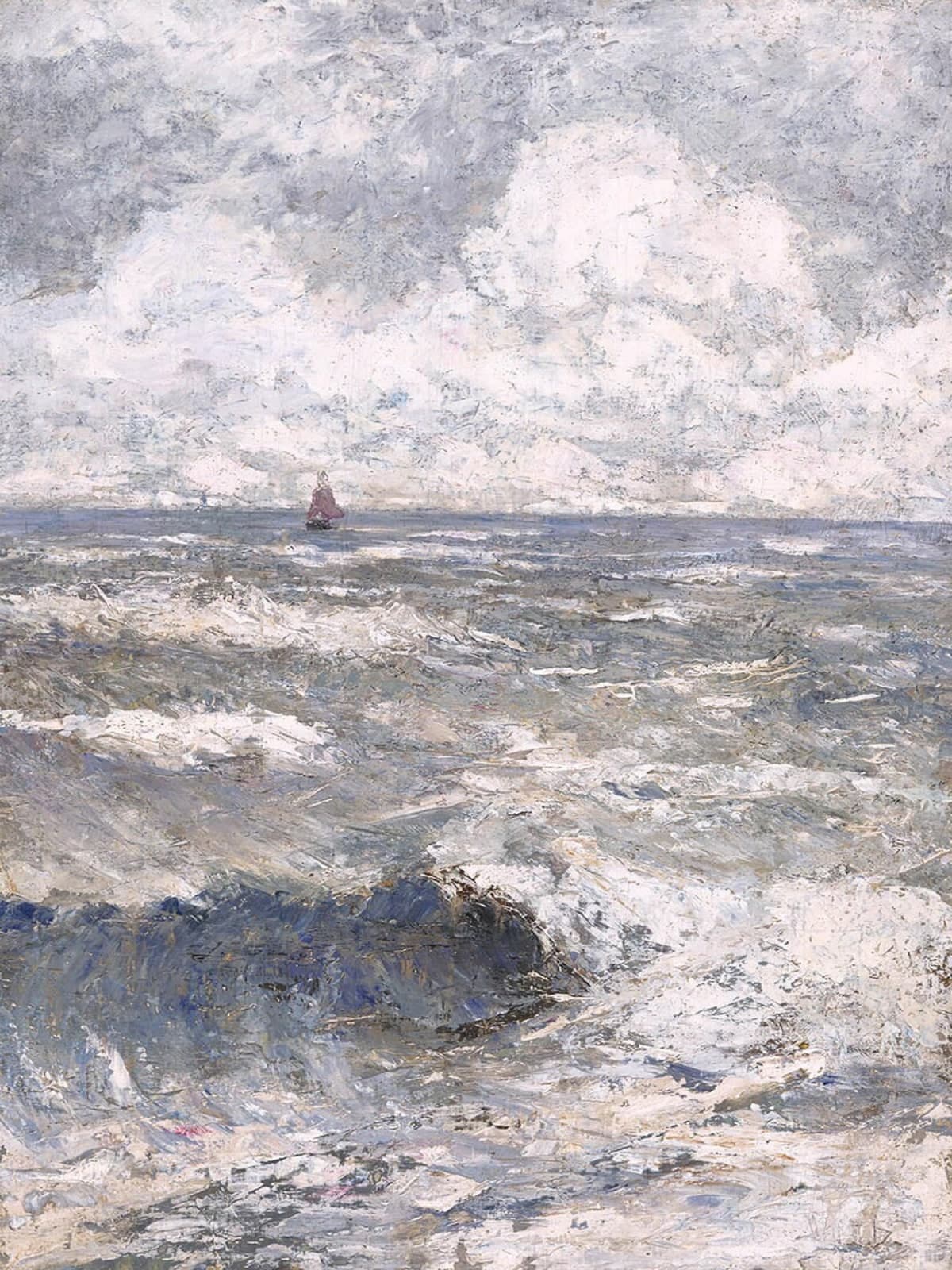 Zee, branding van de Noordzee