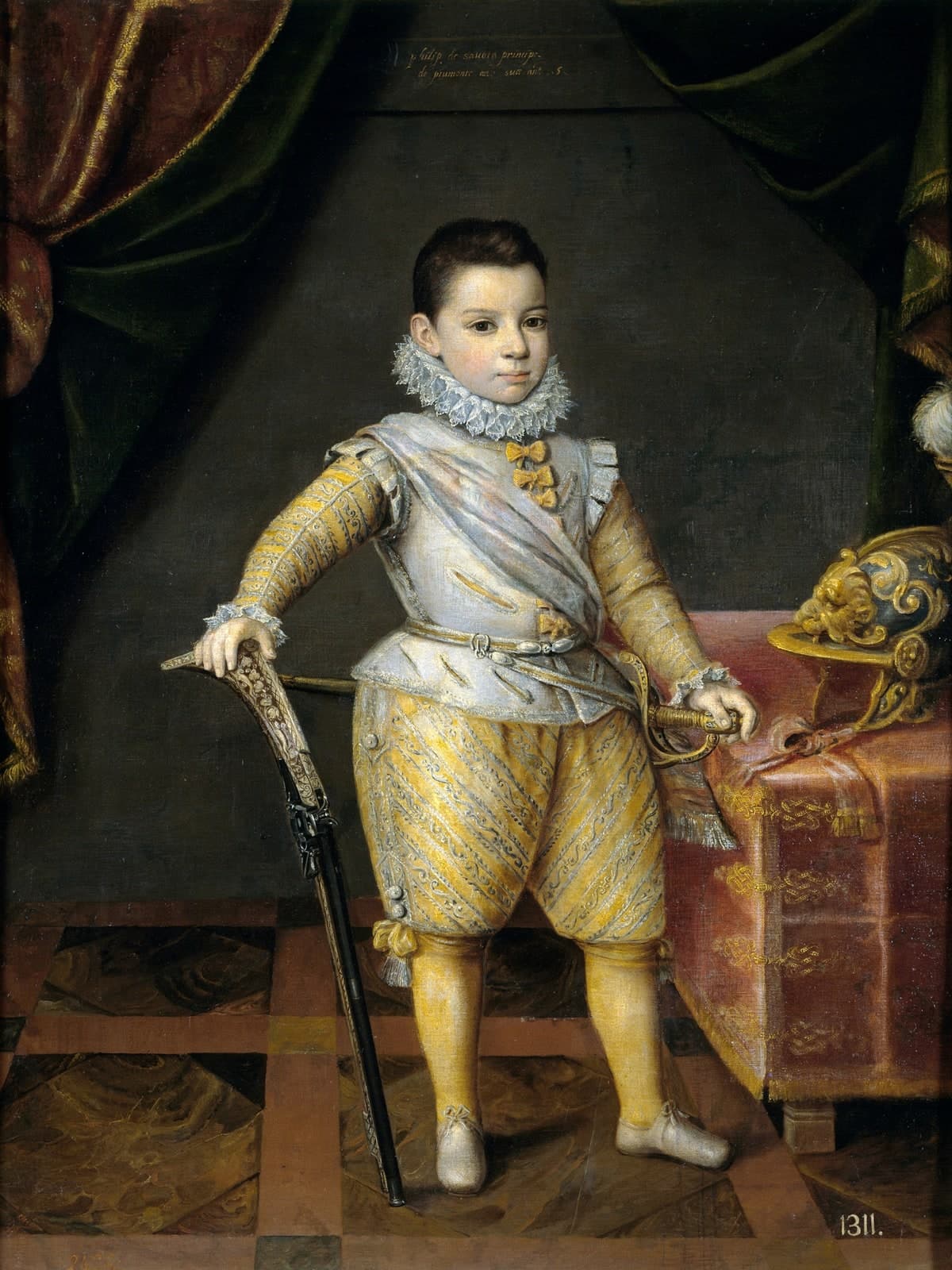 Portret van Philip Emmanuel van Savoie