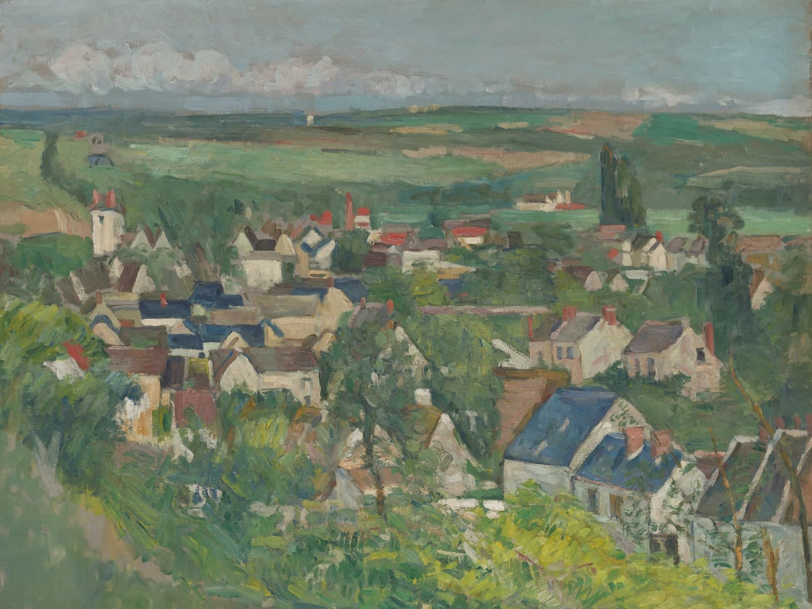 Auvers, panoramisch gezicht