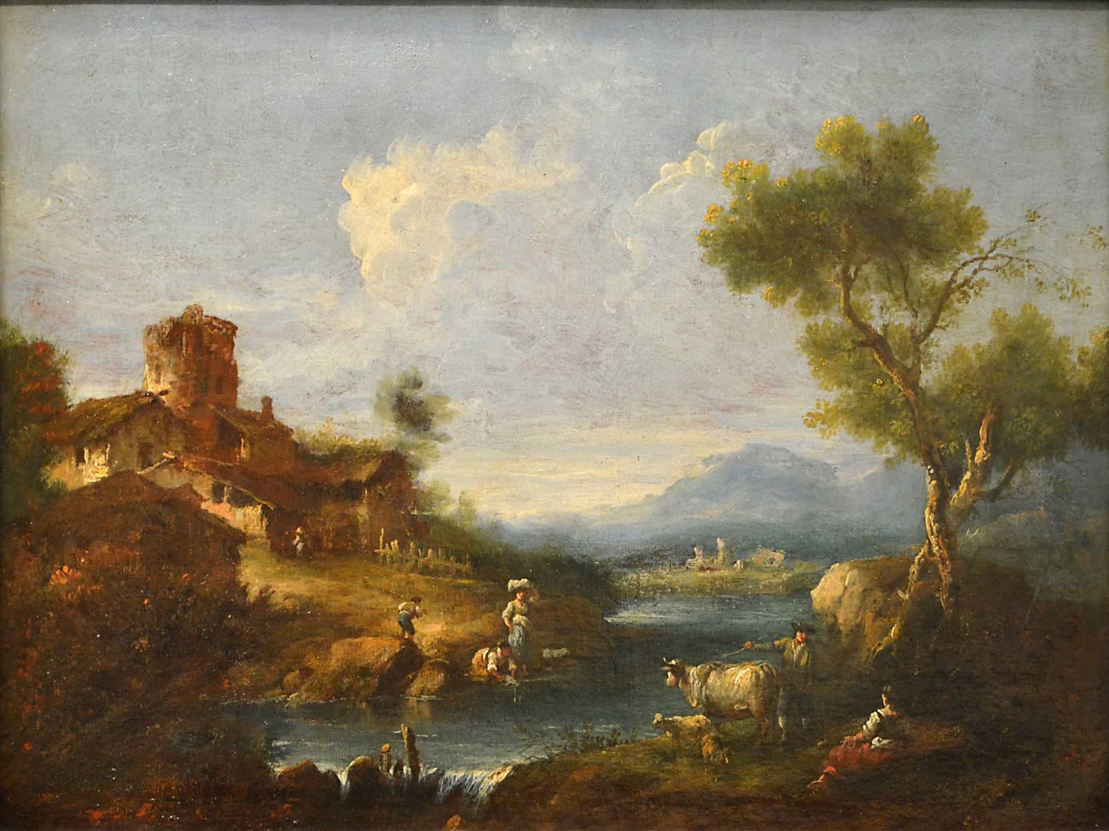 Pastoraal landschap