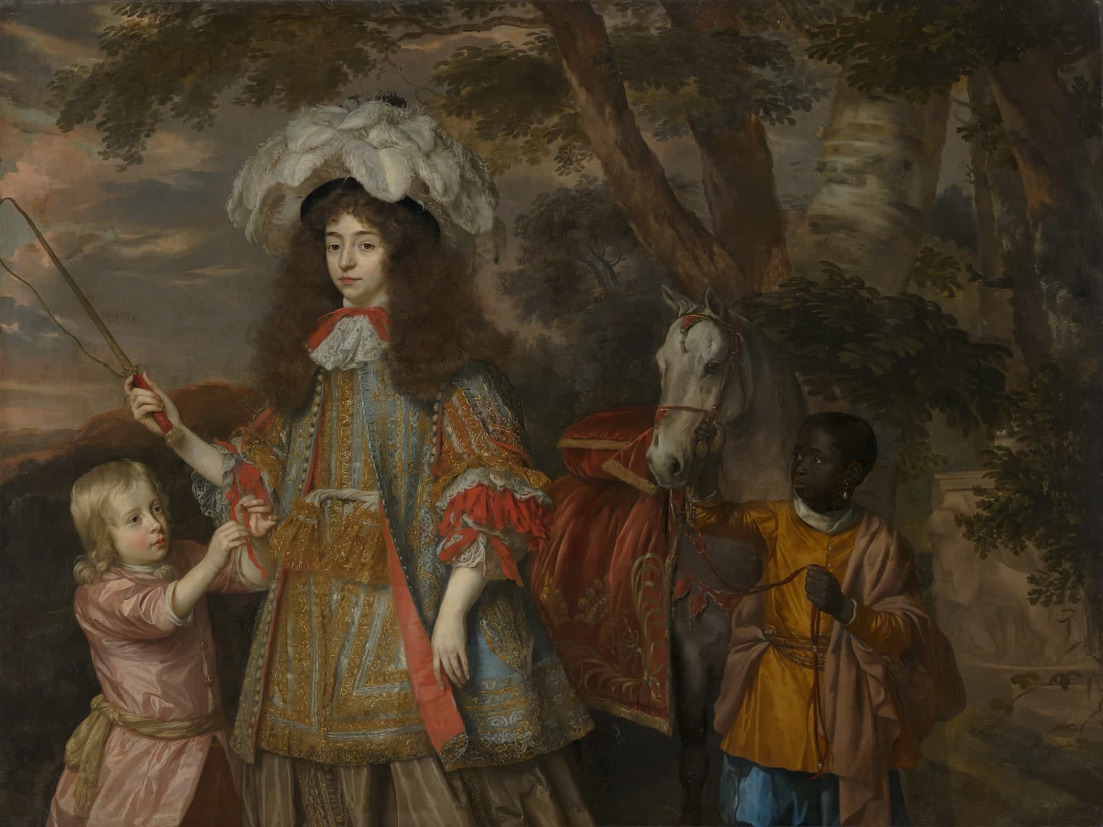 Portret van Maria, prinses van Oranje