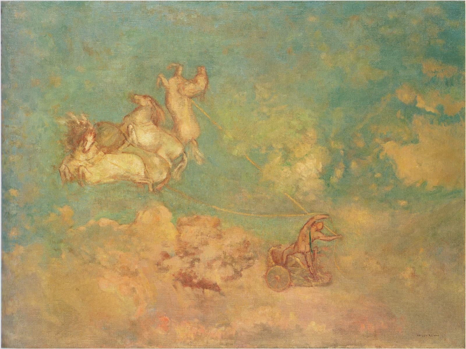 De strijdwagen van Apollo