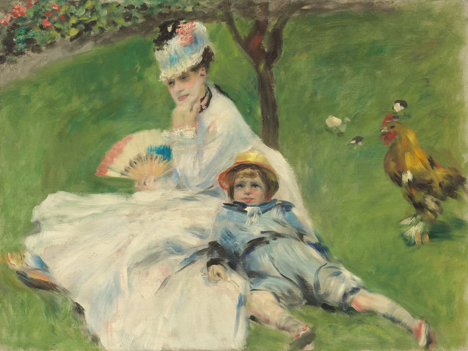 Madame Monet en haar zoon